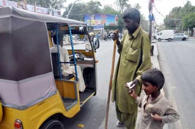 Police did not seek for alms, beggars had complained to the IG Sindh