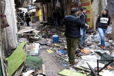 Baghdad Market 2 Blasts, 27 killed, 50 injured