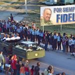 Cuban revolutionary leader Fidel Castro was Ashes buried