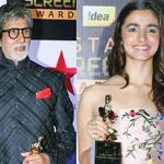 Amitabh and Aliya Won Star screen Award