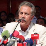 We have been bound hand and foot and cast without resources, the mayor Karachi