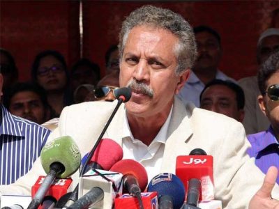 We have been bound hand and foot and cast without resources, the mayor Karachi