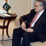 Minister Finance, Ishaq Dar in France meeting with Chief Executive Officer .AFD