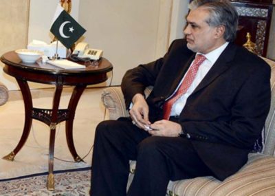 Minister Finance, Ishaq Dar in France meeting with Chief Executive Officer .AFD
