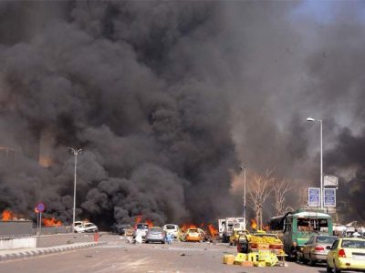 Syria, ISIS attacked, 49 killed, militants 168 oil tankers destroyed in the bombing