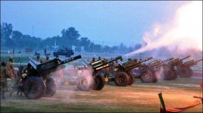 Guns salute on Eid Milad un Nabi in Different cities of Pakistan