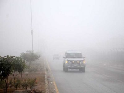 The fog paralyzed life in Punjab and KPK