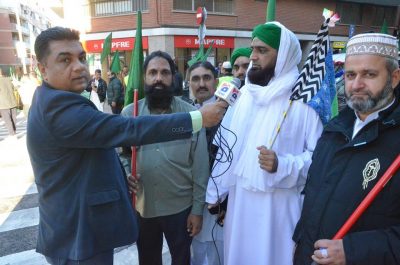 Jashn e Eid Milad un Nabi at Barcelona, Important persons participated