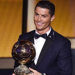 Cristiano Ronaldo wins the best footballer award for the fourth time