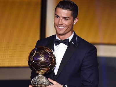 Cristiano Ronaldo wins the best footballer award for the fourth time
