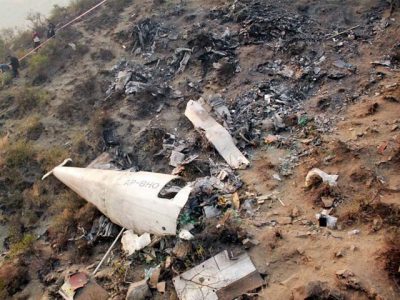PIA plane crash,French investigation team examine the accidental place