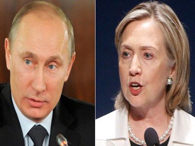 Russian President are responsible for my defeat in the presidential election, Clinton
