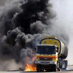 Oil tankers collided near Hyderabad, killed at least 2 people