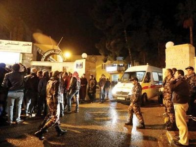 In Urdan armed people attack on the police killed 10 people, including the Foreigner