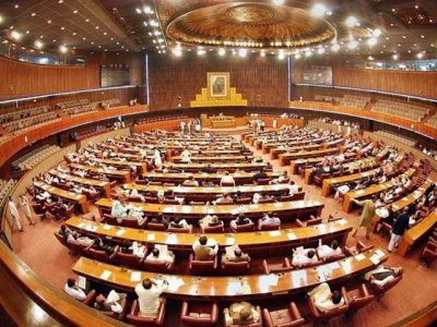 PTI submitted the adjournment motion against Interior Minister in the National Assembly