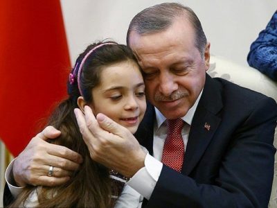 Turkish President met with 7-year-old Twitter girl for challenge to Syrian govt