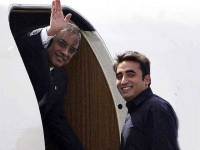 Asif Zardari Reached from Dubai to Pakistan