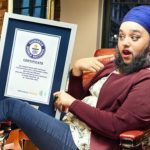 UK Harnam kaur full beard of the youngest woman
