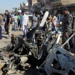 In Iraqi city Mosul killed 23 people, including 8 policemen in a car bombing