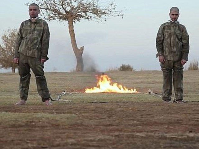 داعش نے ترک فوجیوں کو زندہ جلا ڈالا