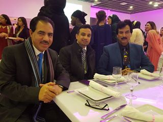 Chaudhry Maqsood and Famous Fashion Designer Naina Khan's daughter wedding 