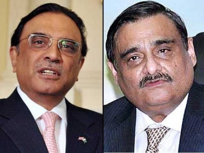 Asif Ali Zardari met with Dr.Asim in Karachi hospital