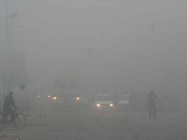 To rule of Fog in different parts of Punjab, affecting routine life.