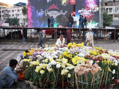 MQM Pakistan complete prepares for the public meeting in Karachi