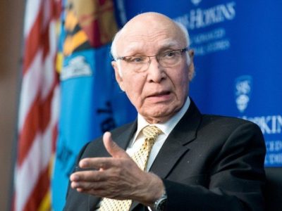 The war against terrorism will be brought to a logical conclusion, Sartaj Aziz