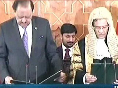 Justice Saqib Nisar took oath as Chief Justice of Pakistan