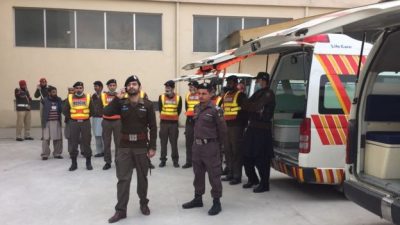 Continous the process of identification for bodies transfer to Islamabad