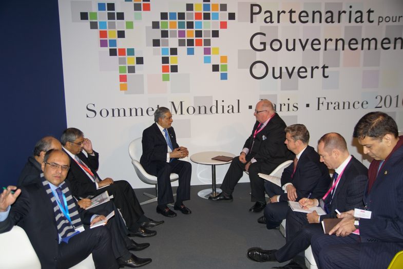 Senator Ishaq Dar and collaborative meeting between the Secretary General of OECD