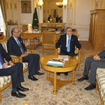 Senator Ishaq Dar and collaborative meeting between the Secretary General of OECD