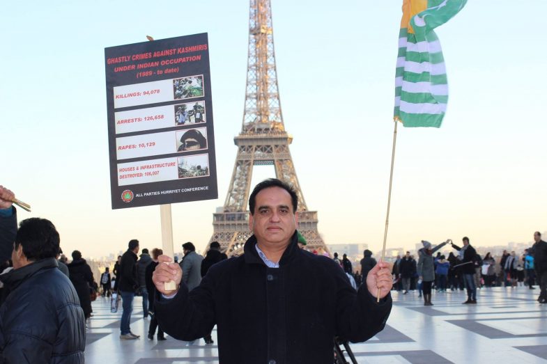 Million Signature Campaign In Paris For Kashmir 