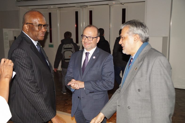 Senator Ishaq Dar join AFD's 75th birthday party