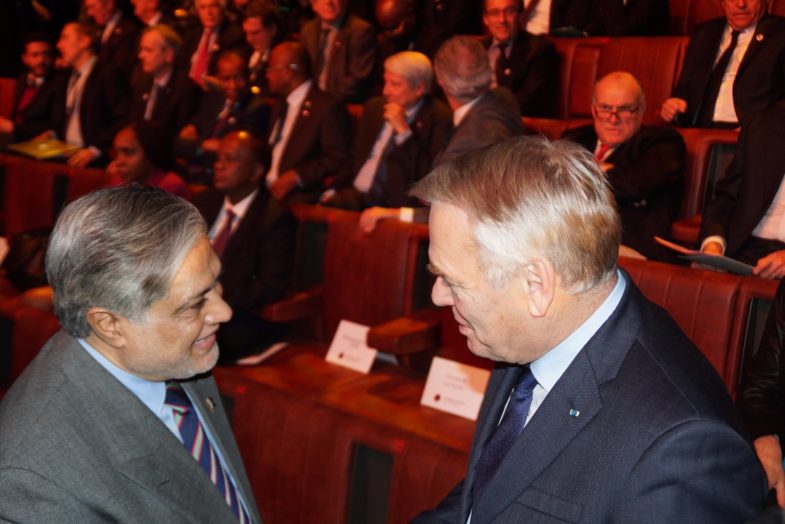 Senator Ishaq Dar join AFD's 75th birthday party