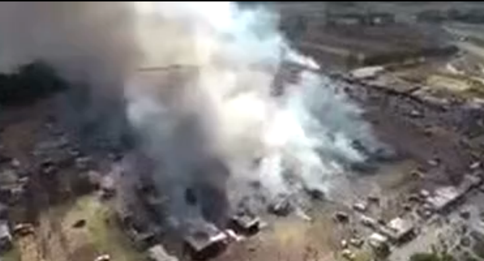 میکسیکو: آتش بازی مارکیٹ میں دھماکے، 29افراد ہلاک
