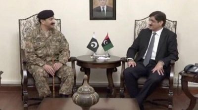 Corps Commander Karachi, CM Sindh focus on operation against terrorism during meeting