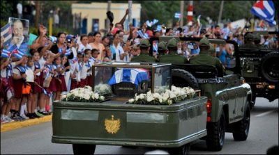 Feedal Castro funeral will be grace today