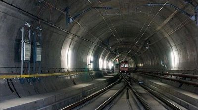 The world's longest tunnel opened for traffic