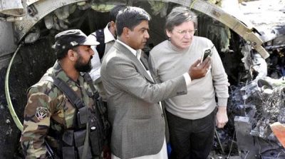 French team inspected the plane crash site