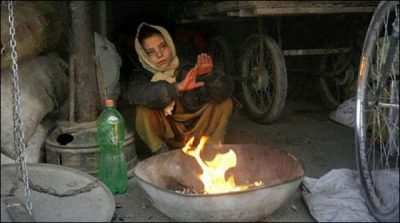 Increased cold in Balochistan