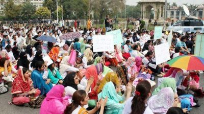 Young Doctors strike in Multan and Faisalabad