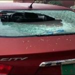 Footage of the attack on the professor's home surfaced