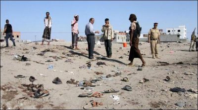 Suicide blast kills 30 soldiers in Aden