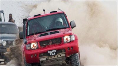 Jhal Magsi Desert Rally title of Ronnie Patel