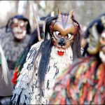 Germany: Traditional parade of Ghosts pretend of people