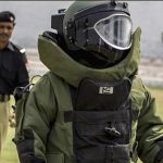 to report of suspicious bags on Khyber Road