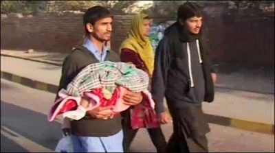 Faisalabad hospital's main door lock, infant dies