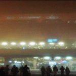 Fog at Karachi airport, sight zero